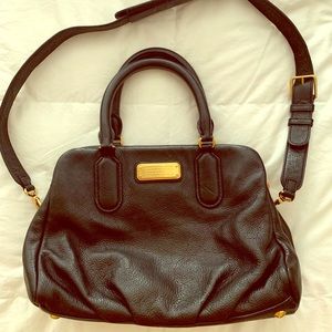 Marc by Marc Jacobs black leather handbag